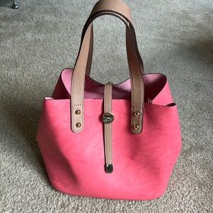 Charming Charlie Coral Bag